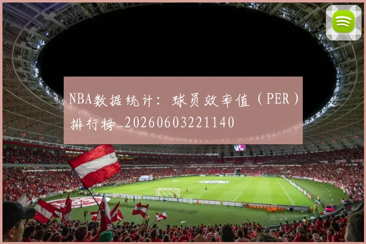 NBA数据统计：球员效率值（PER）排行榜_20260603221140